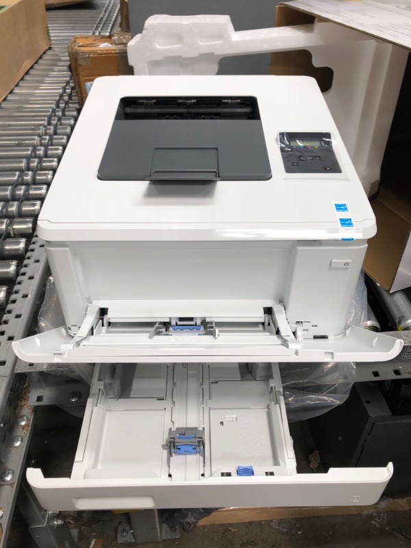 Photo 3 of HP Color LaserJet Pro M454dn Printer, Double-Sided Printing & Built-in Ethernet (W1Y44A) White