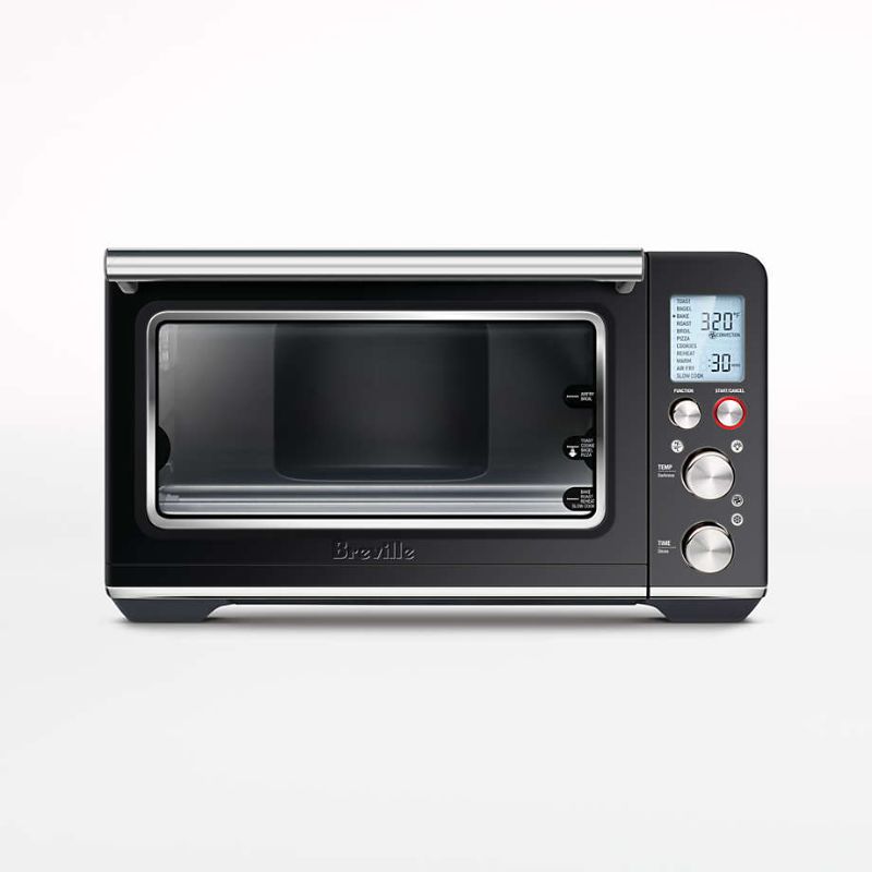 Photo 1 of **FOR PARTS ONLY**
Breville Smart Oven Air Fryer Toaster Oven, Black Truffle