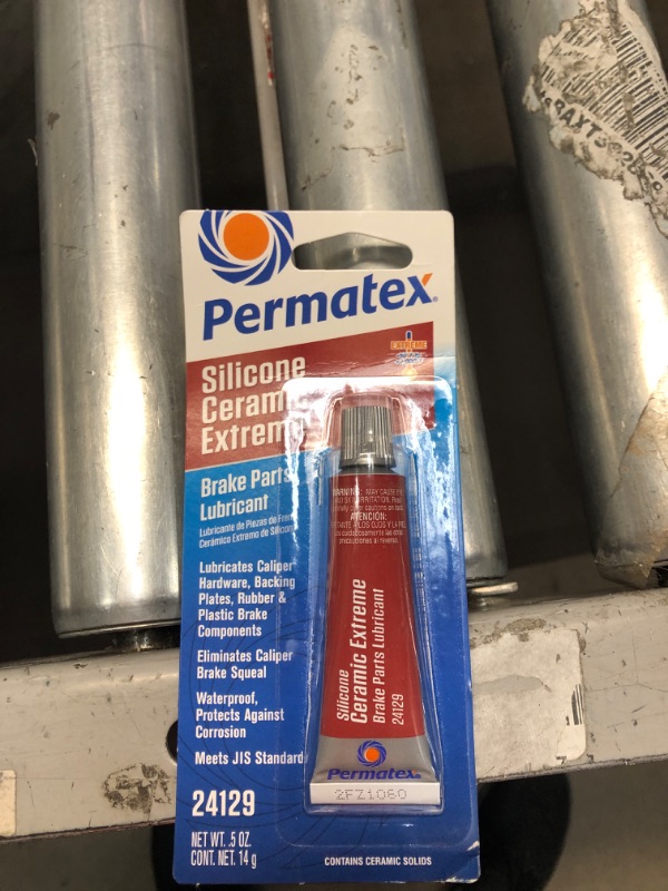 Photo 2 of Permatex 24129 Silicone Extreme Brake Parts Lubricant, 0.5 fl. oz. 0.5 oz Silicone