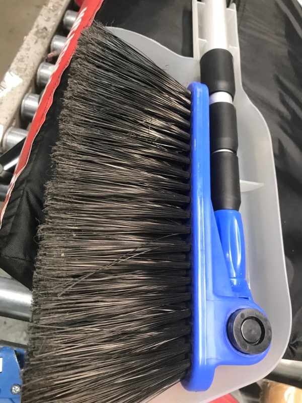 Photo 2 of Camco Broom and Dustpan for RVs, Adjustable from 24 to 52 Inches (43623-A) Broom with Dust Pan