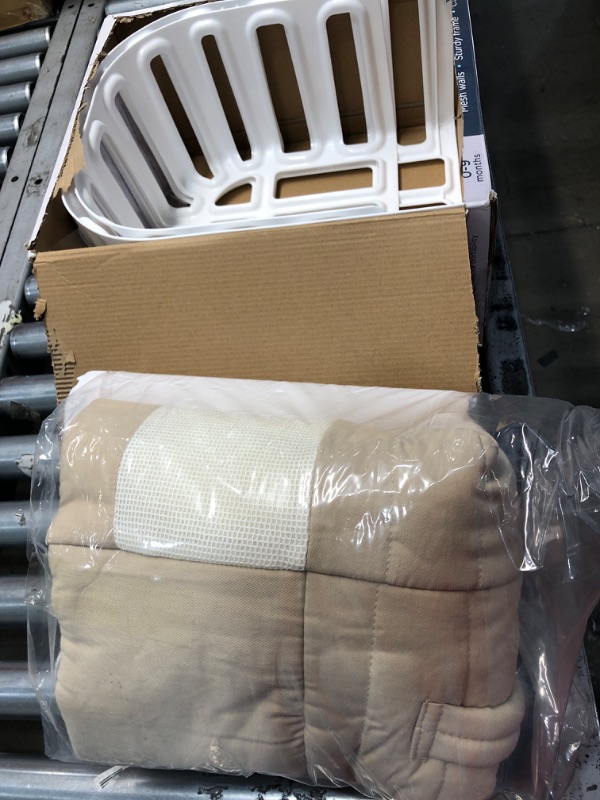 Photo 1 of Baby Delight Snuggle Nest Portable Infant Lounger, Unique Patented Design, Organic Oat, GOTS Certified