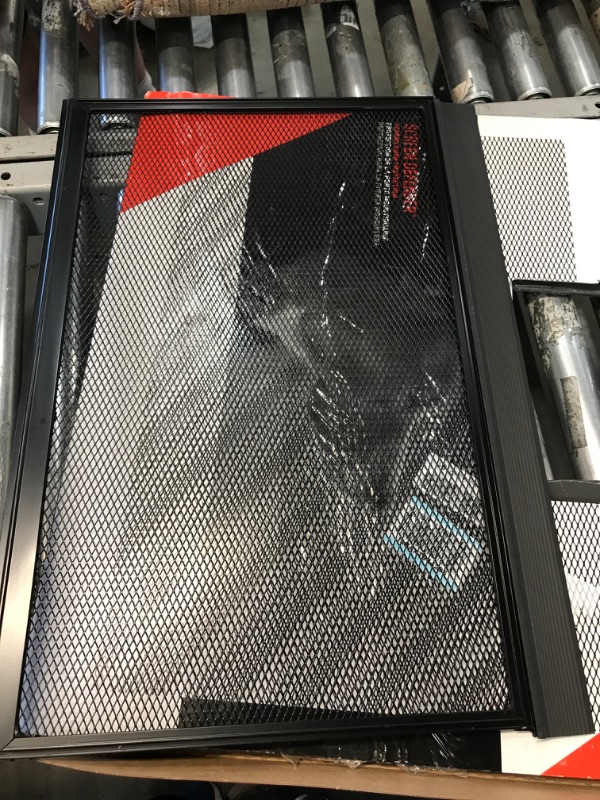 Photo 1 of Lippert Components 859794 Screen Defender RV Entry Door Aluminum Screen Protector, 30-inch, Gray 30-inch Door (26.5\" Screen Kit)