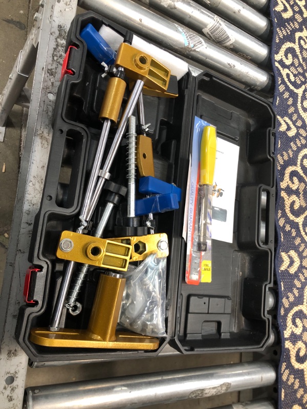 Photo 2 of ***Parts Only***Door Lock Hole Opener Kit, Lock Mortiser for Wooden Doors, Door Lock Installation Kit Mortising Machine Mortise Jig with 3 Drill Bits