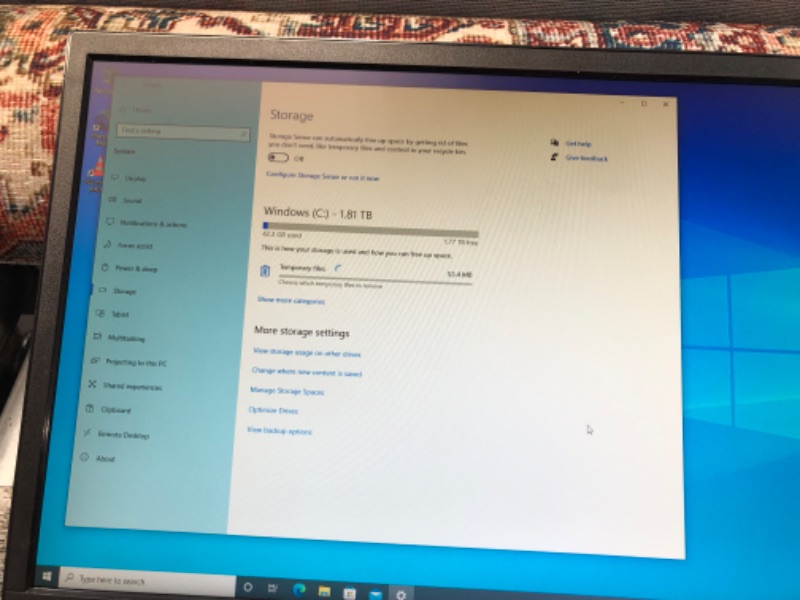 Photo 1 of ***See Notes*** Dell Optiplex 3020 Desktop Computer With 22in Monitor  