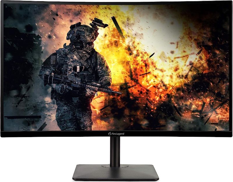 Photo 1 of AOPEN by Acer 27HC2R Pbmiiphx 27" 1500R Curved Full HD (1920 x 1080) 165Hz Monitor with AMD Radeon FREESYNC
