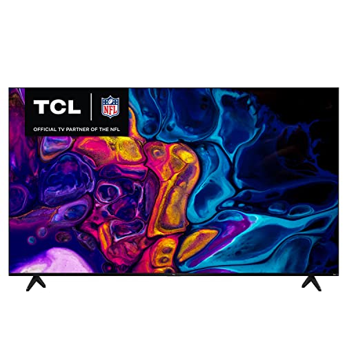 Photo 1 of TCL 65" Class 5-Series 4K UHD QLED Dolby Vision & Atmos, VRR, AMD FreeSync, Smart Roku TV - 65S555 (2022 Model), Black