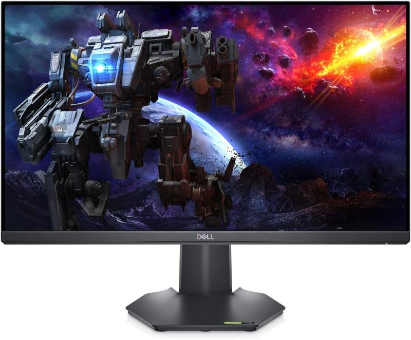 Photo 1 of Dell 24-Inch 165Hz Gaming Monitor - Full HD 1920 x 1080 Display, 1ms Response Time, IPS, AMD FreeSync Technology, 99% sRGB Color Gamut, NVIDIA G-Sync Compatible, HDMI, DisplayPort, Black - G2422HS
