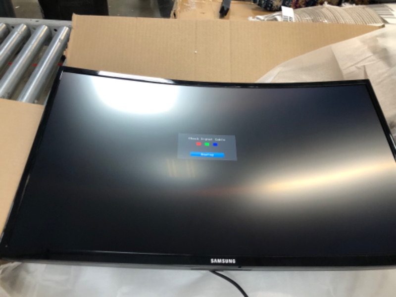 Photo 2 of SAMSUNG 27" Class Curved 1920x1080 VGA HDMI 60hz 4ms AMD FREESYNC HD LED Monitor - LC27F396FHNXZA
