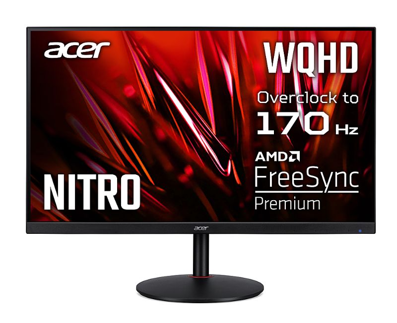 Photo 1 of Acer - Nitro XV320QU LVbmiiphx 31.5" IPS LED WQHD Monitor- FREESYNC Premium (HDMI)
