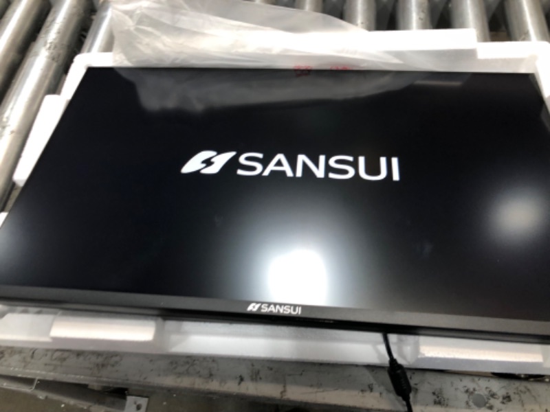 Photo 2 of SANSUI Monitor 24 inch FHD PC Monitor with USB Type-C, Built-in Speakers Earphone, Ultra-Slim Ergonomic Tilt Eye Care 75Hz with HDMI VGA for Home Office (ES-24F1 Type-C Cable & HDMI Cable Included)