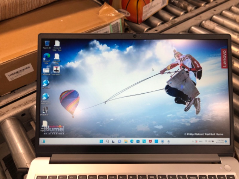 Photo 4 of Lenovo IdeaPad 1 15.6" HD Laptop, AMD Athlon Silver 3050U, 4GB RAM, 128GB eMMC, Windows 11 Home, Cloud Grey 4GB RAM | 128GB eMMC