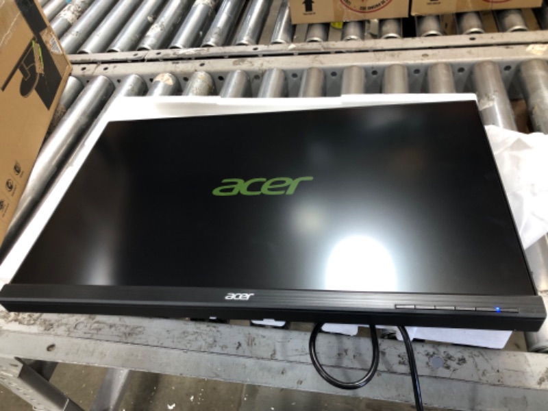 Photo 2 of Acer 23.8” Full HD (1920 x 1080) Computer Monitor with AMD Radeon FreeSync Technology, 75Hz, 1ms (VRB) (HDMI Port 1.4 & VGA Port) K242HYL Hbi
