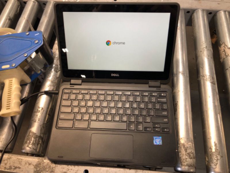 Photo 3 of PARTS ONLY HAS ENTERPRISEENROLLMENT ON IT 
2021 DELL 11.6-INCH CONVERTIBLE 2-IN-1 TOUCHSCREEN CHROMEBOOK, INTEL CELERON PROCESSOR UP TO 2.48GHZ, 4GB RAM 16GB SSD, HDMI, CHROME OS (TOUCHSCREEN) (RENEWED)
