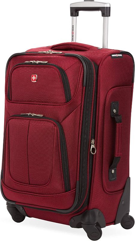 Photo 1 of **SEE NOTES**
SwissGear Sion Softside Expandable Roller Luggage, Burgundy, 28-Inch
