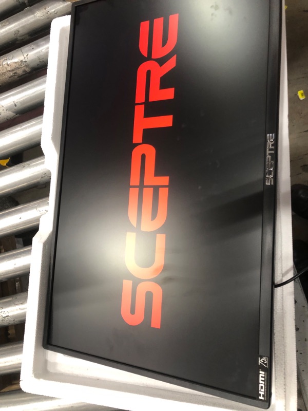 Photo 2 of Sceptre 20" 1600x900 75Hz Ultra Thin LED Monitor 2x HDMI VGA Built-in Speakers, Machine Black Wide Viewing Angle 170° (Horizontal) / 160° (Vertical) 20" 75Hz Monitor