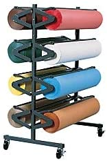 Photo 1 of Pacon Art Paper Racks (PAC67780) & Rainbow Colored Kraft Duo-Finish Paper