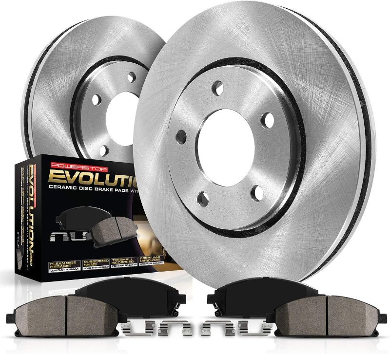 Photo 1 of **See Notes**
Power Stop KOE6372 Autospecialty Front Replacement Brake Kit-OE Brake Rotors & Ceramic Brake Pads
