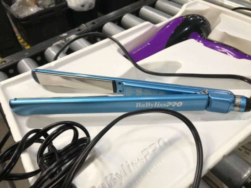 Photo 3 of ***Curling IRon Not Included***
--BaBylissPRO Nano Titanium 1” Ultra-Thin Flat Iron
--Remington Damage Protection Dryer
