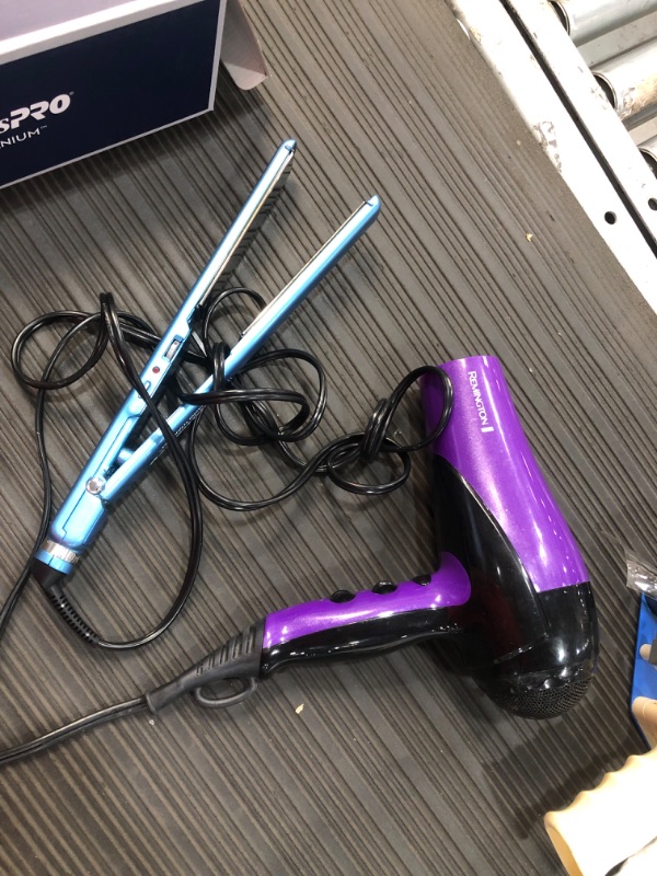 Photo 5 of ***Curling IRon Not Included***
--BaBylissPRO Nano Titanium 1” Ultra-Thin Flat Iron
--Remington Damage Protection Dryer
