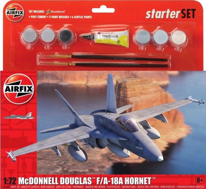 Photo 1 of Airfix McDonnell Douglas F-18A Hornet 1:72 Model Kit A55313