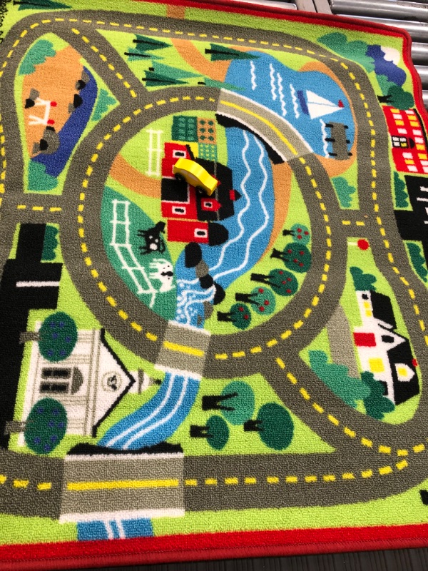 Photo 2 of 
Melissa & Doug Round The Town Road Rug (FFP) 3' x 4'