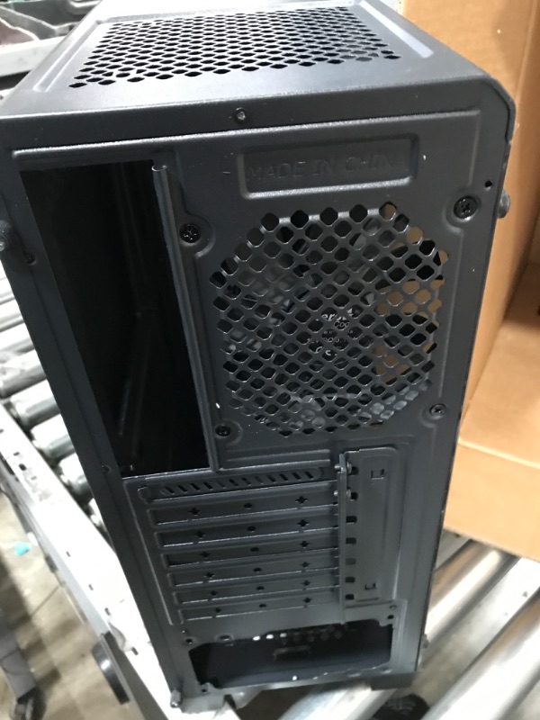 Photo 3 of AeroCool Cylon RGB Mid Tower with Acrylic Side Window, Black & Smart 430W 80+ Black Continuous Power ATX 12V V2.3/EPS 12V Active PFC Power Supply PS-SPD-0430NPCWUS-W Tower + Power Supply