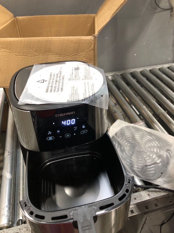 Photo 2 of **SEE NOTES**  CHEFMAN 2 in 1 Max XL 8 Qt Air Fryer