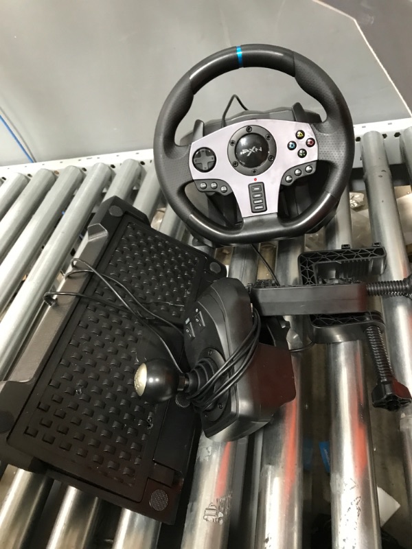 Photo 2 of PXN V9 Gaming Racing Wheel with Pedals and Shifter, Steering Wheel for PC, Xbox One, Xbox Series X/S, PS4, PS3 and Nintendo Switch