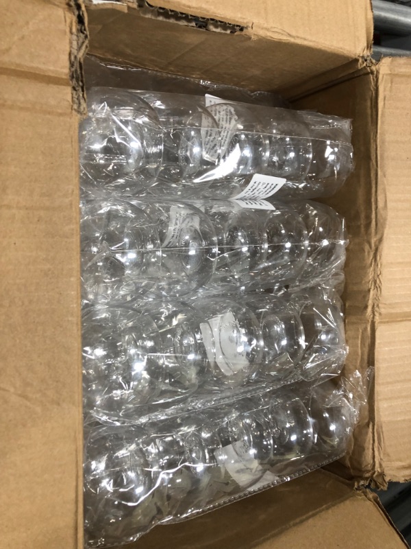 Photo 2 of 4 Ounce Clear Plastic Bowls, 100 Round Small Plastic Cups - Recyclable, Shatter Resistant, Clear Plastic Plastic Salad Bowls, For Weddings Or Events - Restaurantware 4 oz