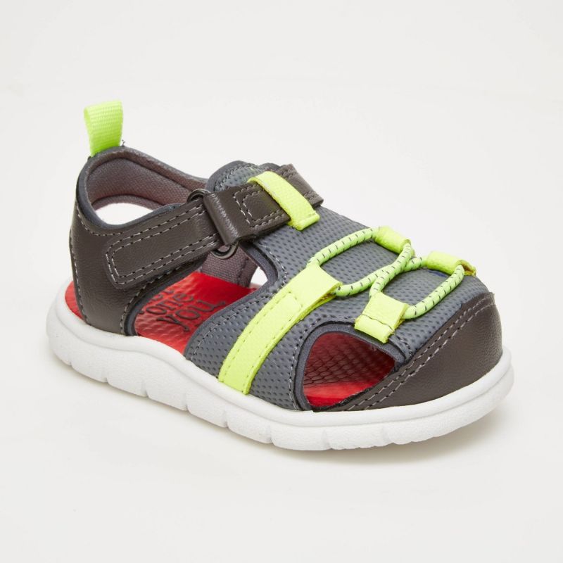 Photo 1 of Carter's Just One You Baby Royal Sandals - Gray 4
