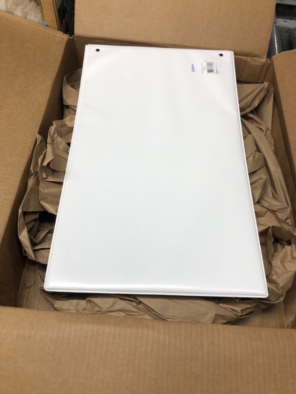 Photo 2 of Avery Heavy-Duty View 3 Ring Binder, 1" Slant Rings, Holds 11" x 17" Paper, 1 White Binder (72124)