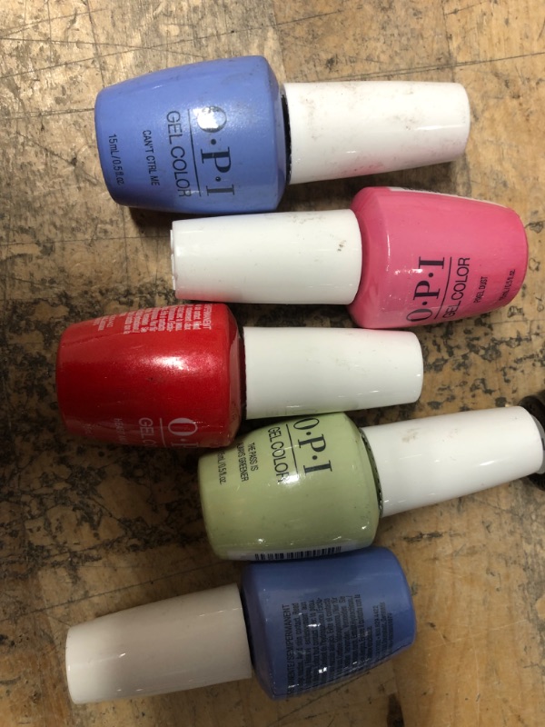 Photo 1 of 5 OPI GelColor 0.5 fl. oz. Assorted Colors 
