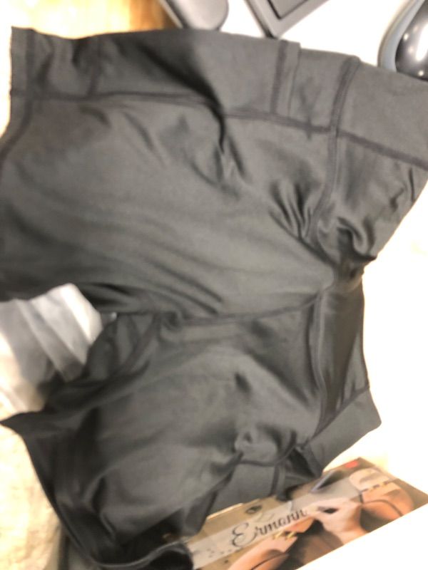 Photo 1 of Jimilaka Women's 8" /5" /2" High Waist Biker Shorts with Pockets Yoga Workout Running Bike Athletic Compression Shorts SIZE M 
