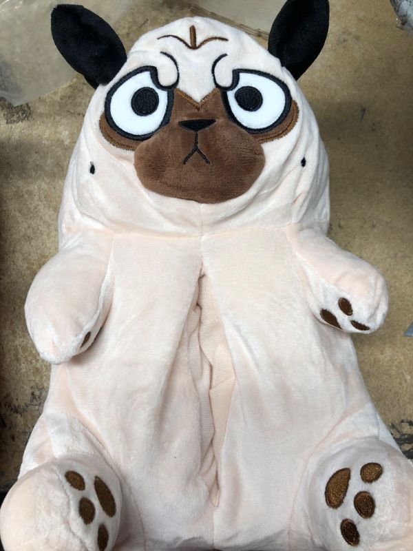 Photo 1 of LARGE PUG DOG SLIPPERS 