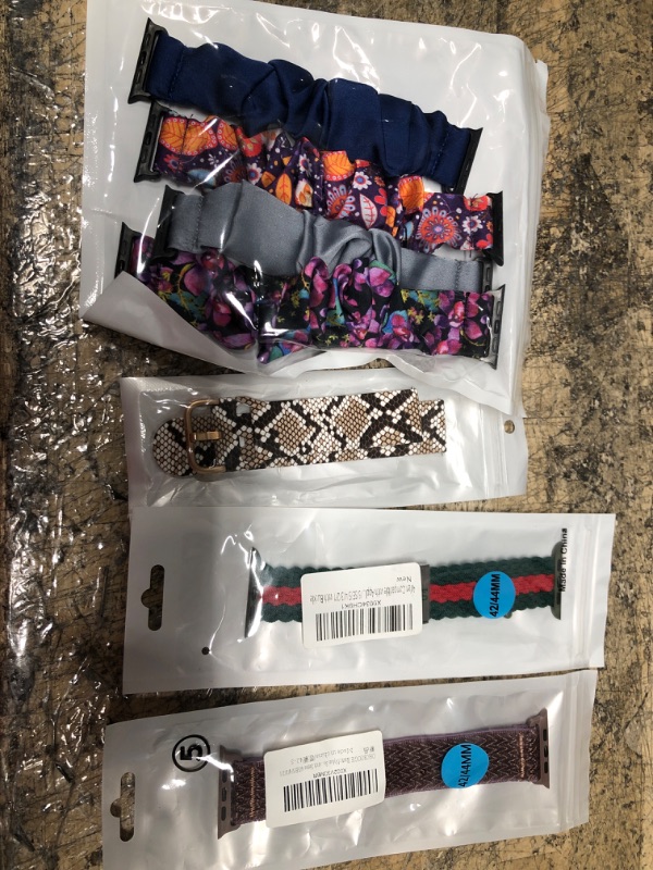 Photo 1 of 4 ITEMS IPHONE WATCH BANDS BUNDLE