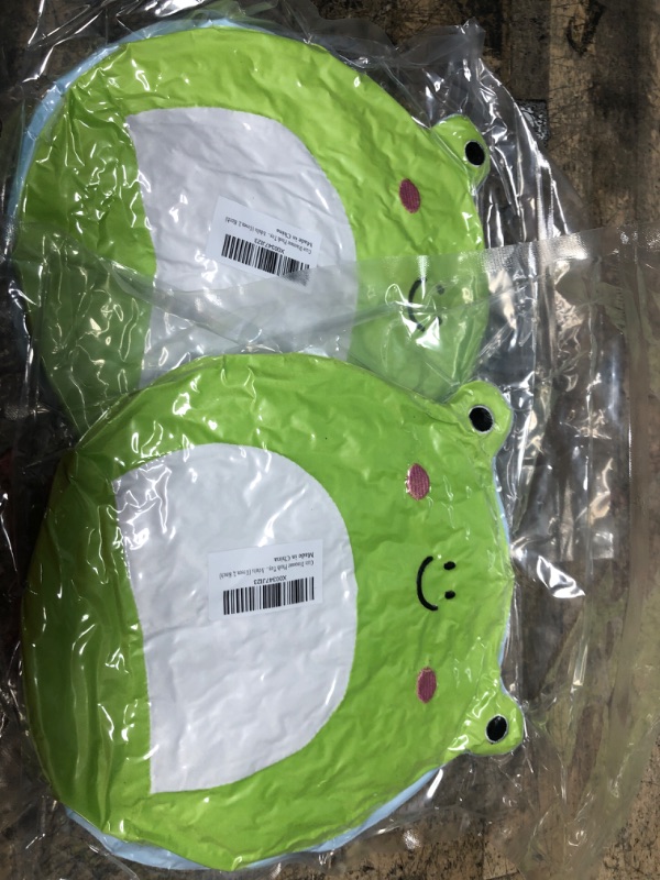 Photo 1 of 2 ITEMS 2PACK FROG PLUSH TOY BUNDLE