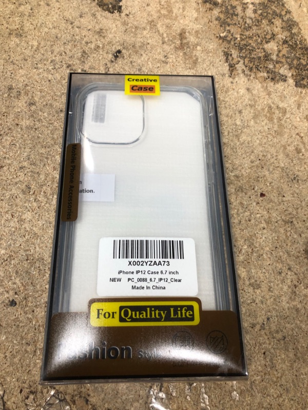 Photo 1 of iphone case clear 6.7