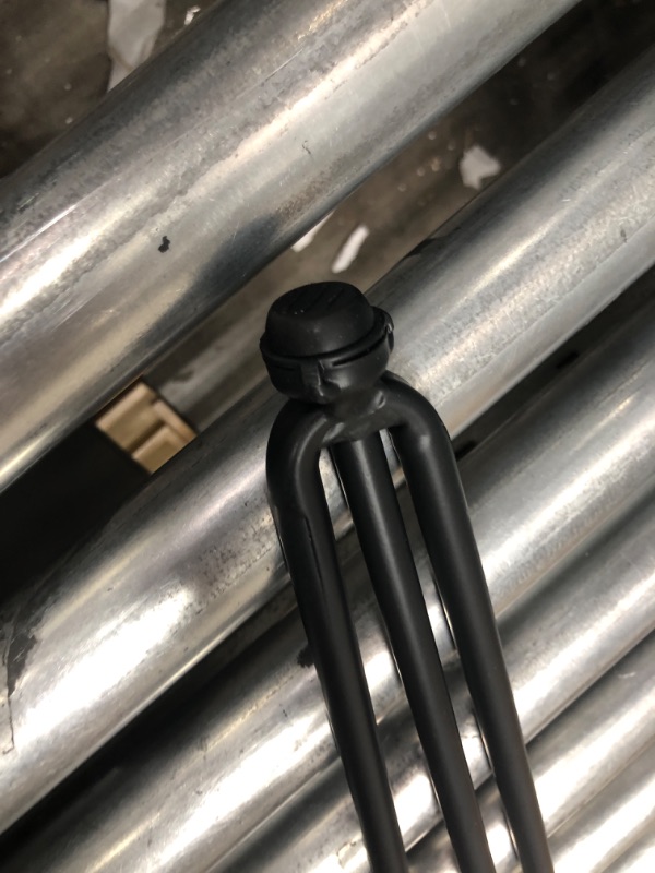 Photo 1 of Home Soft Things Hairpin Metal Table Legs 30 Inch Legs for Furniture Coffee Bench Dining End Industrial Table Desk Set of 4 with Screws Adjustable Cushion Black Floor Protectors, 30" Black 30" ***No hardware included.***