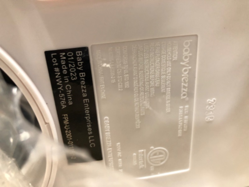 Photo 1 of Baby Brezza Formula Pro Mini Baby Formula Maker – Small Baby Formula Mixer Machine Fits Small Spaces and is Portable for Travel– Bottle Makers Makes The Perfect Bottle for Your Infant On The Go Formula Pro Mini Dispenser Machine