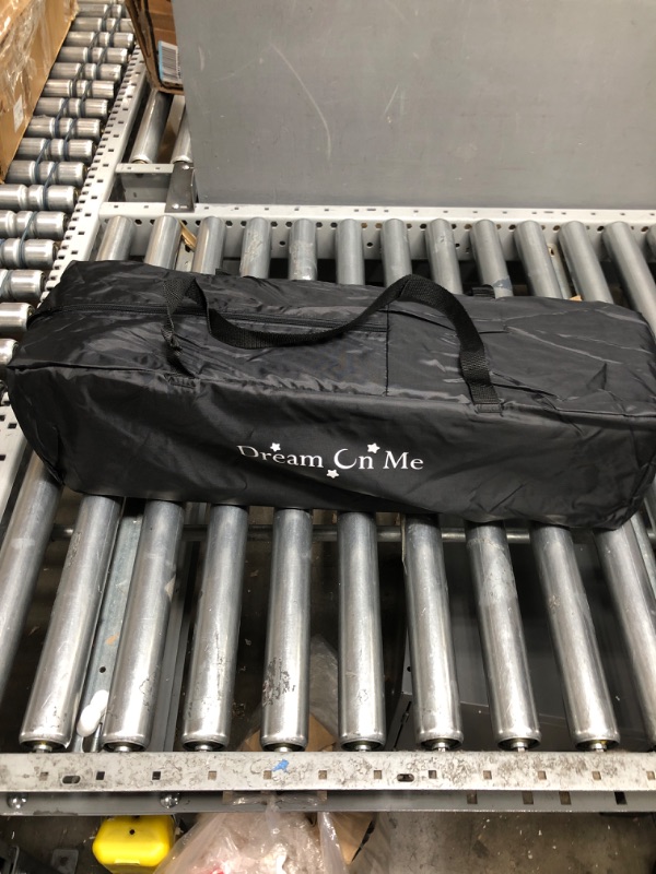 Photo 1 of Dream On Me Nest Portable Play Yard With Carry Bag And Shoulder Strap, Black