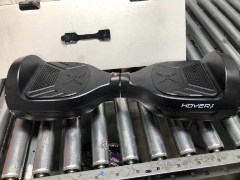 Photo 3 of ***NON-FUNCTIONAL***   Hover-1 Drive Electric Hoverboard | 7MPH Top Speed, 3 Mile Range, Long Lasting Lithium-Ion Battery, 6HR Full-Charge, Path Illuminating LED Lights Black