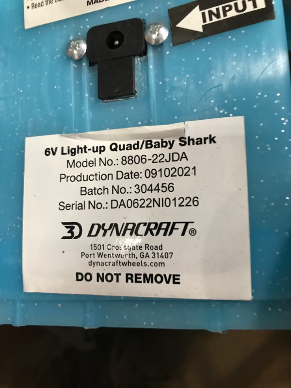 Photo 1 of Baby Shark 6V Quad