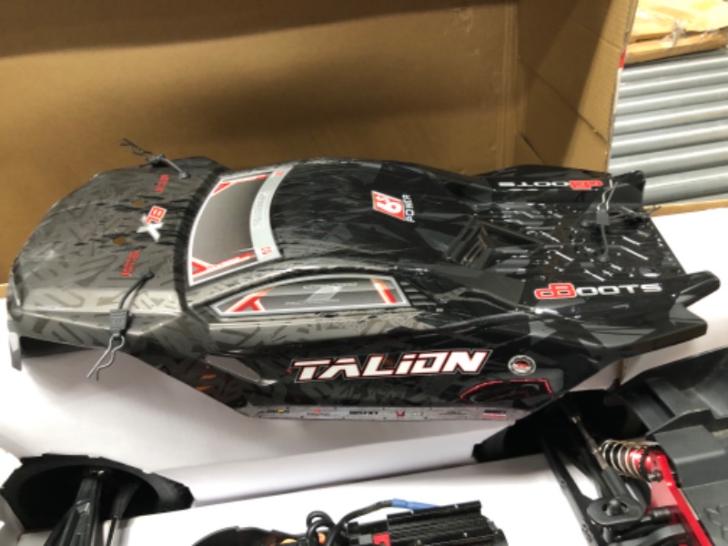 Photo 4 of ARRMA RC Truck 1/8 Talion 6S BLX 4WD Extreme Bash Speed Truggy RTR (Battery and Charger Not Included), Black, ARA8707