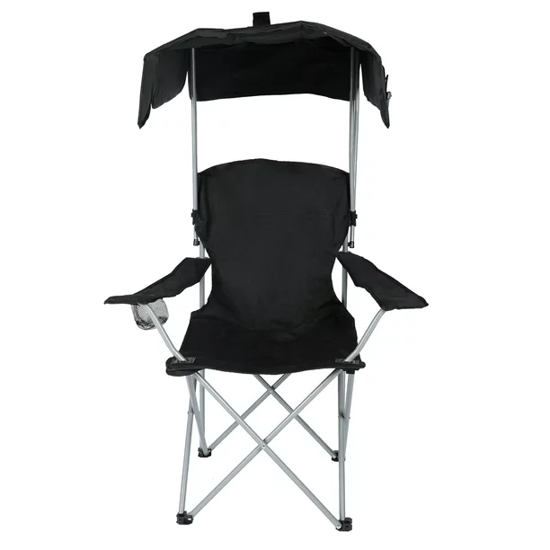 Photo 1 of  Canopy Lounge Chair with Sunshade for Camping, Hiking, Travel, and Other Outdoor Events, with Cup Holder