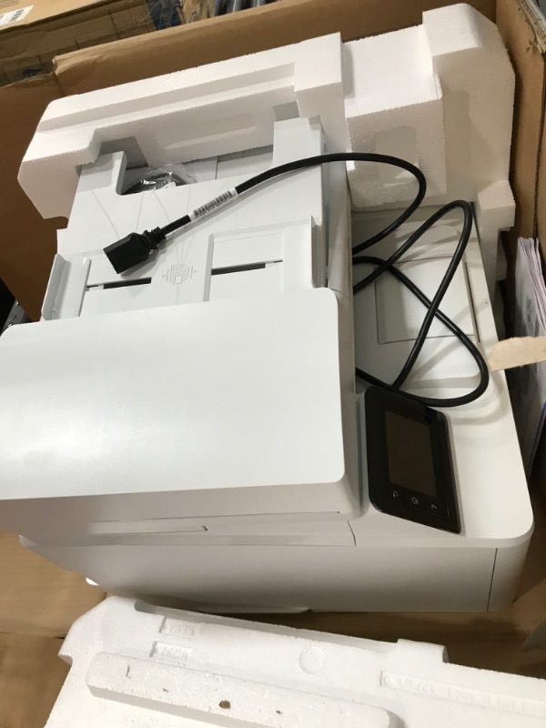 Photo 5 of HP LaserJet Pro MFP M227fdw Wireless Monochrome All-in-One Printer with built-in Ethernet & 2-sided printing, works with Alexa (G3Q75A) White