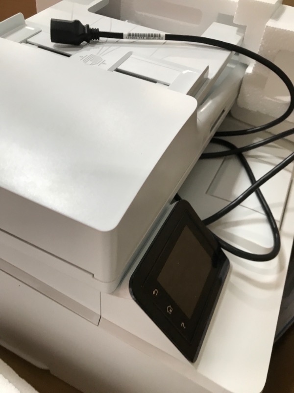 Photo 6 of HP LaserJet Pro MFP M227fdw Wireless Monochrome All-in-One Printer with built-in Ethernet & 2-sided printing, works with Alexa (G3Q75A) White