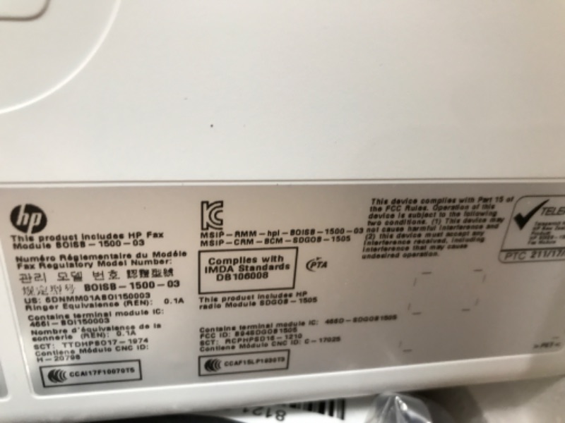 Photo 4 of HP LaserJet Pro MFP M227fdw Wireless Monochrome All-in-One Printer with built-in Ethernet & 2-sided printing, works with Alexa (G3Q75A) White