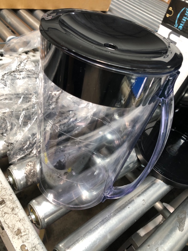 Photo 5 of **USED**
HomeCraft HCIT3BS 3-Quart Black Stainless Steel Café' Iced Tea And Iced Coffee Brewing System, 12 Cups, Strength Selector & Infuser Chamber, Perfect For Lattes, Lemonade, Flavored Water, Large Pitcher Iced Tea Maker