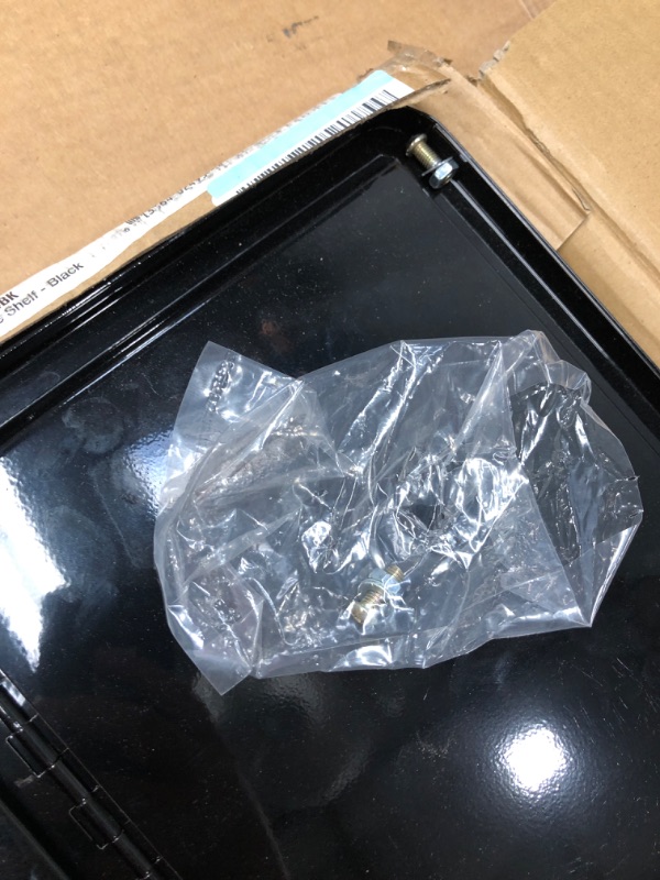 Photo 1 of **** MISSING LOOSE HARDWARE *** Side Work Bench Black