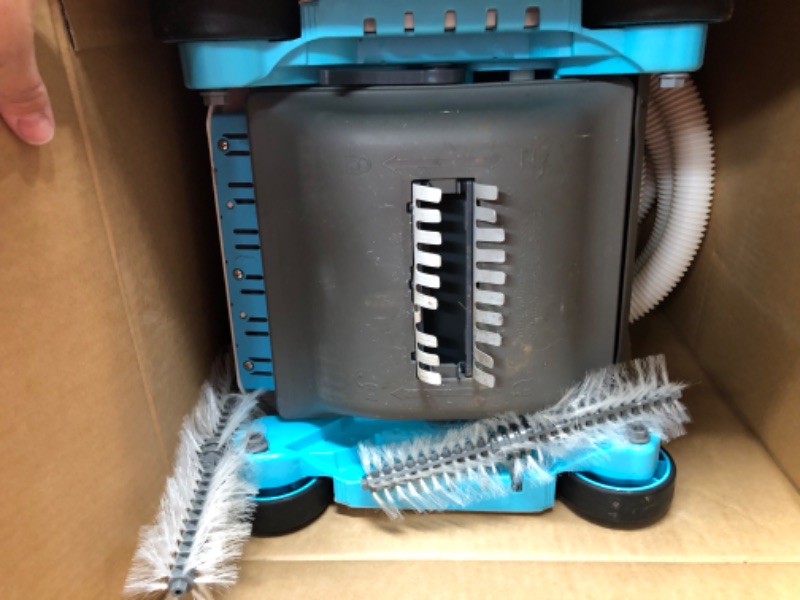 Photo 2 of **** USED - UNABLE TO TEST**** Intex 28005E ZX300 Deluxe Automatic Pool Cleaner, Gray Automatic Vacuum